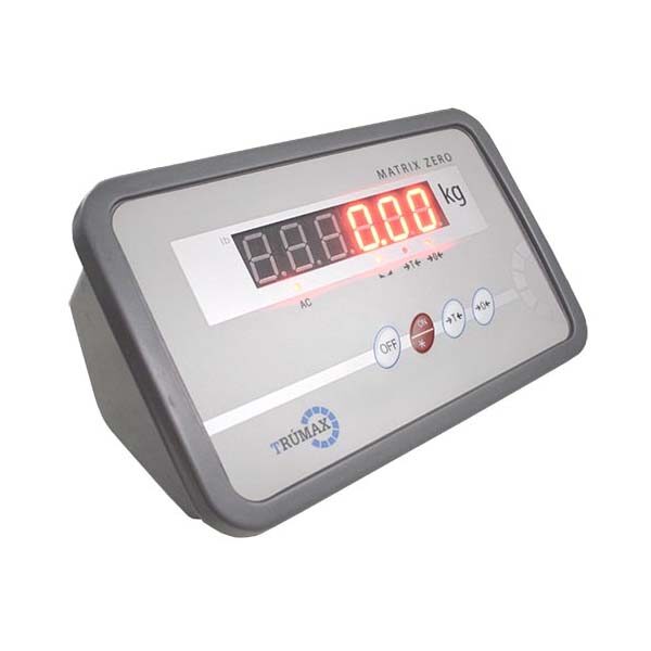 Indicador de peso en ABS Matrix Zero - Trumax